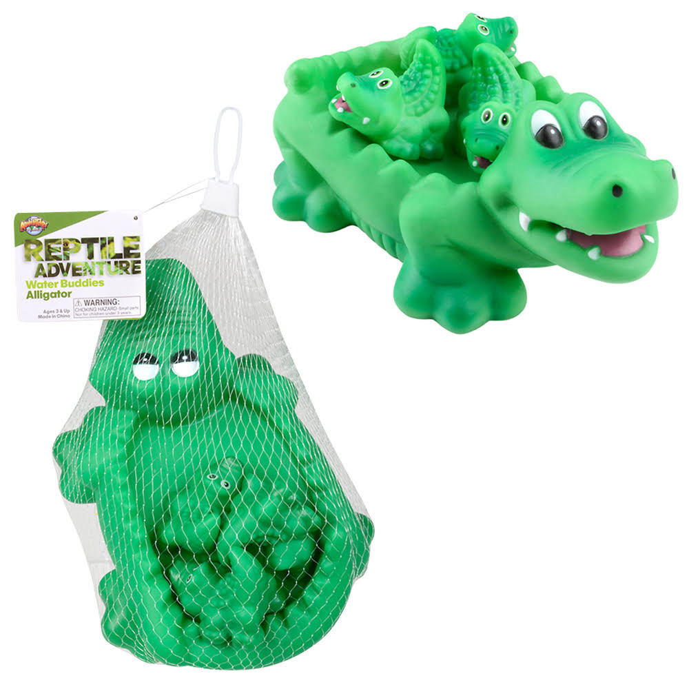 The Toy Network 4pc Alligator Bath Play Set
