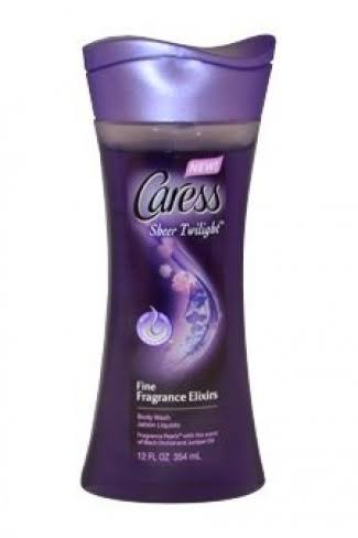 Caress Sheer Twilight Body Wash - Black Orchid and Juniper Oil Scent, 12oz