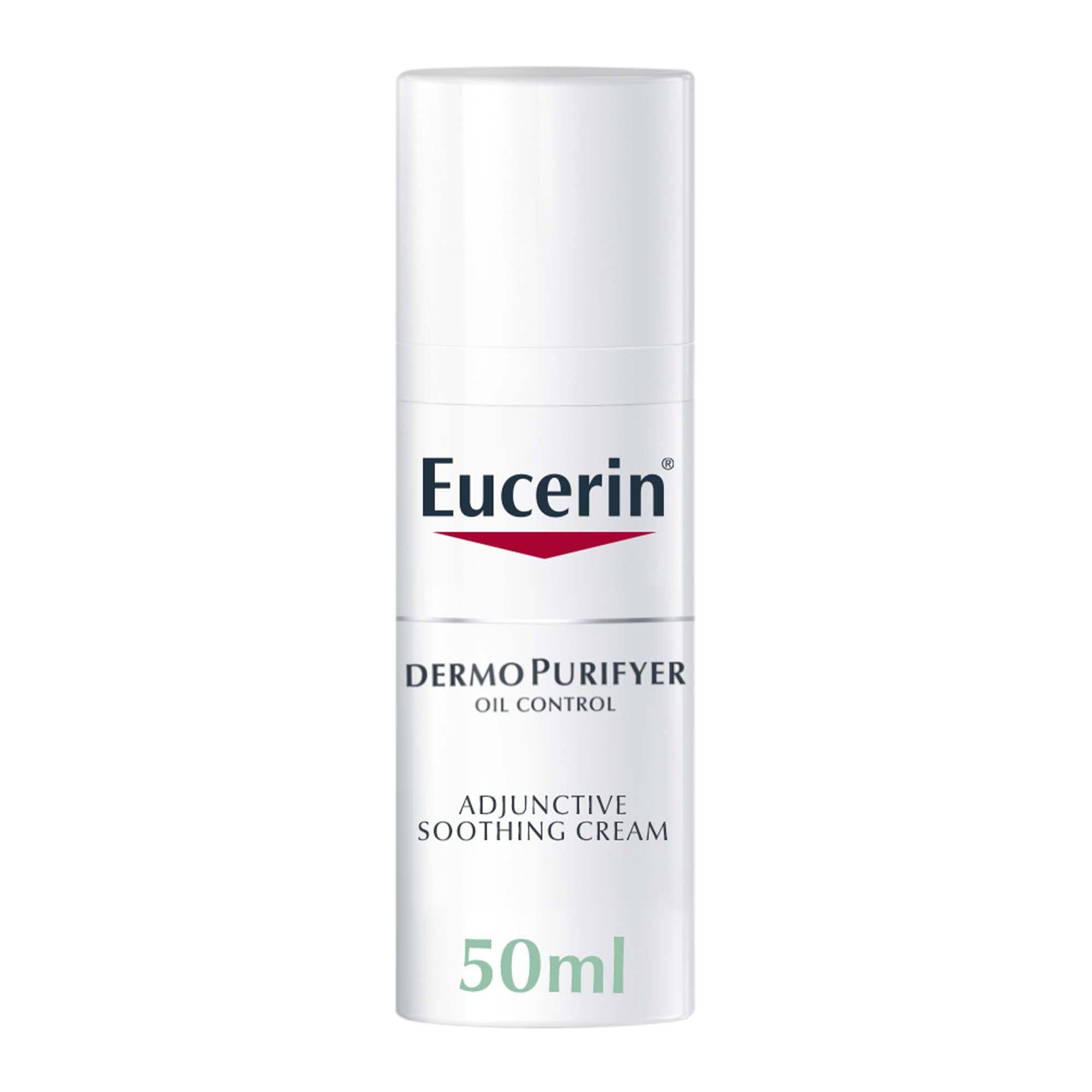Eucerin Dermo Purifyer 50ml Adjunctive Soothing Cream Oil Control