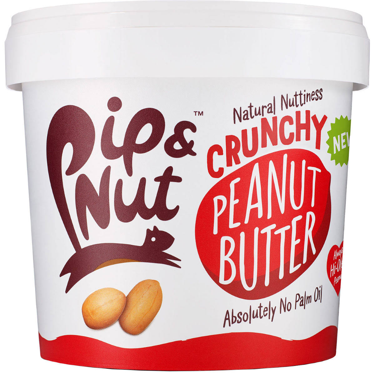 Pip and Nut Crunchy Peanut Butter - 1kg