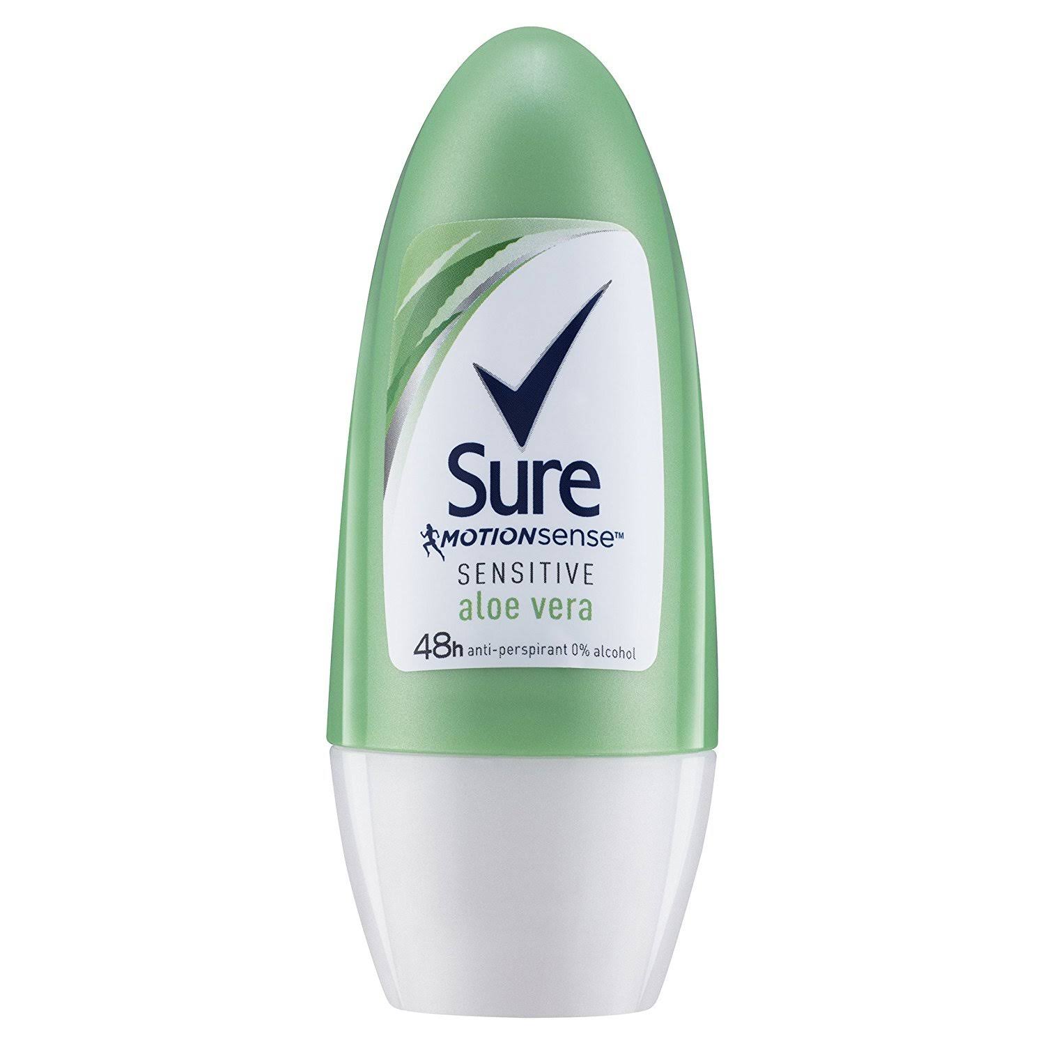 Sure Women Anti-Perspirant Deodorant Roll On - Aloe Vera, 50ml