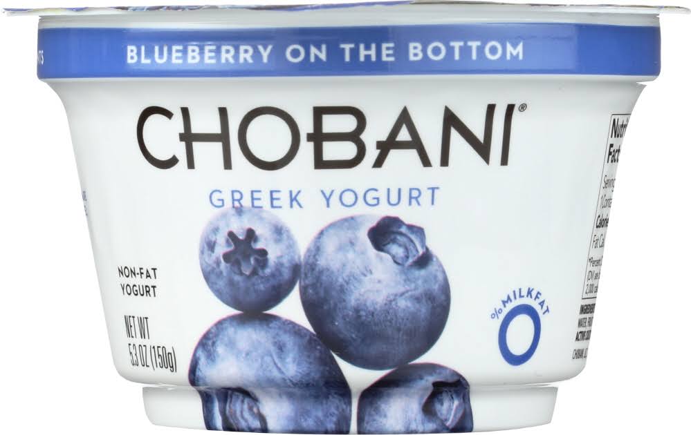 Chobani Blueberry Non Fat Greek Yogurt