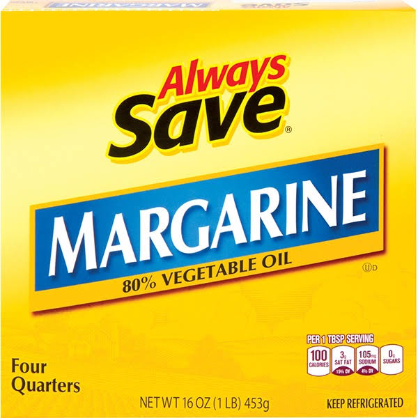 Always Save 80% Vegetable Oil Margarine - 16 oz