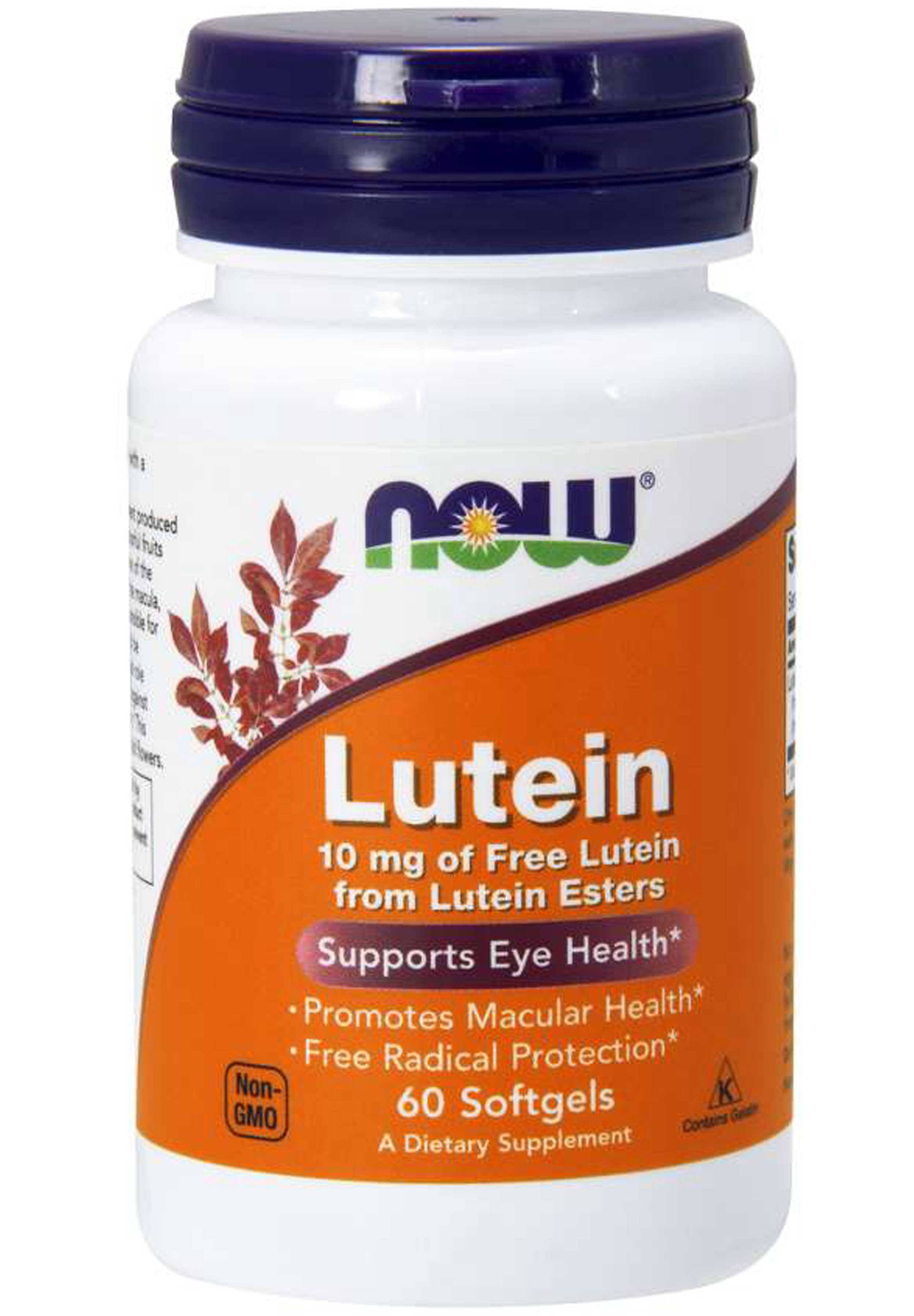 Now Foods Lutein Dietary Supplement - 60 Softgels