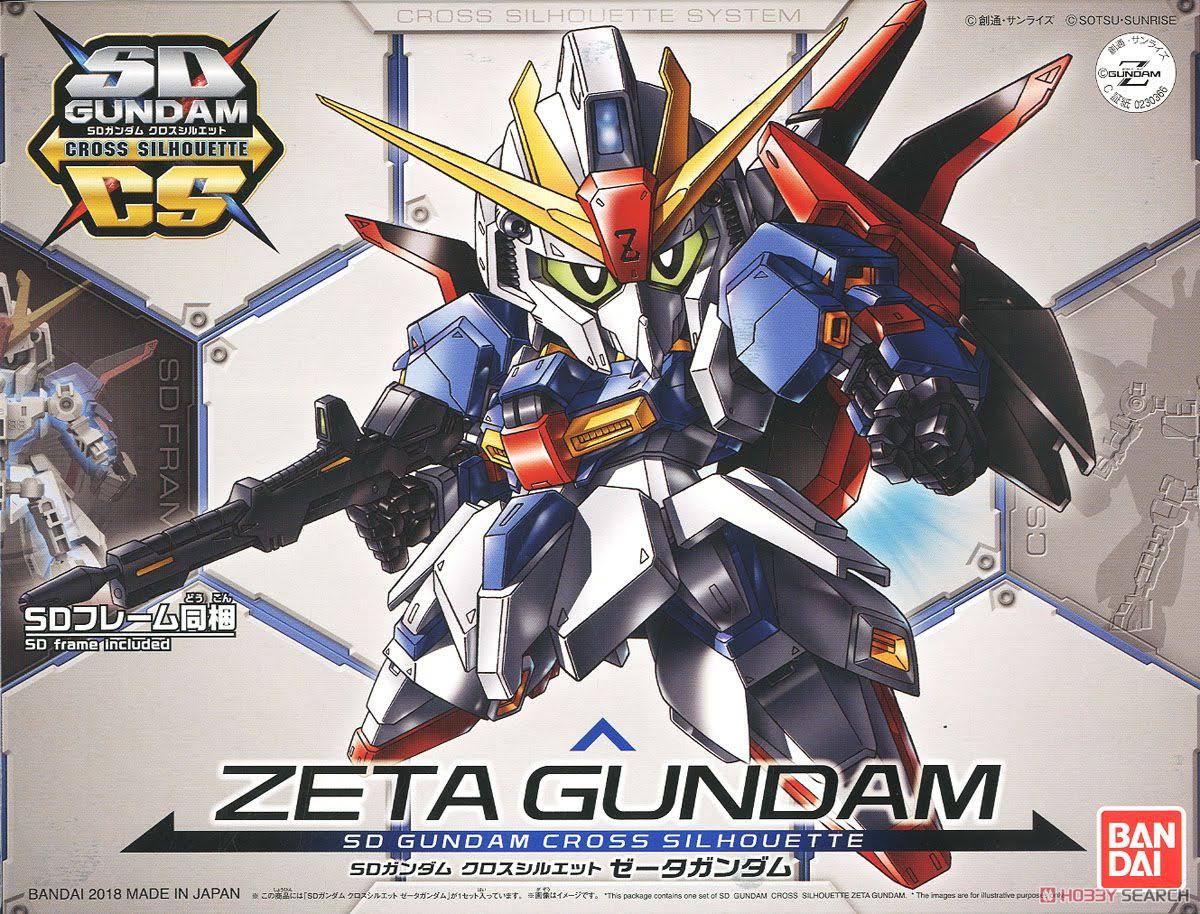 Bandai Cross Silhouette Zeta Gundam SD Ex-Standard Model Kit