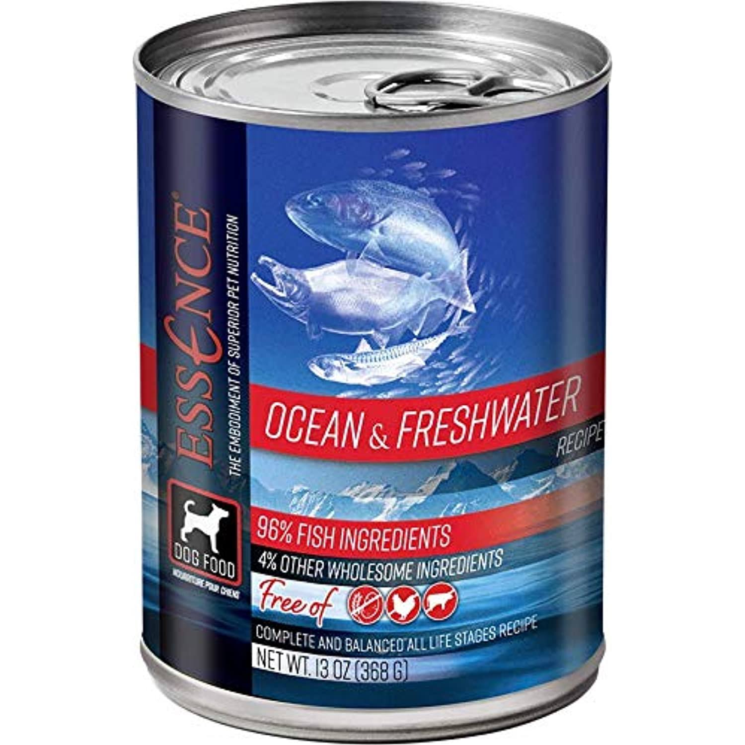 Essence Ocean & Freshwater Canned Dog Food / 13 oz