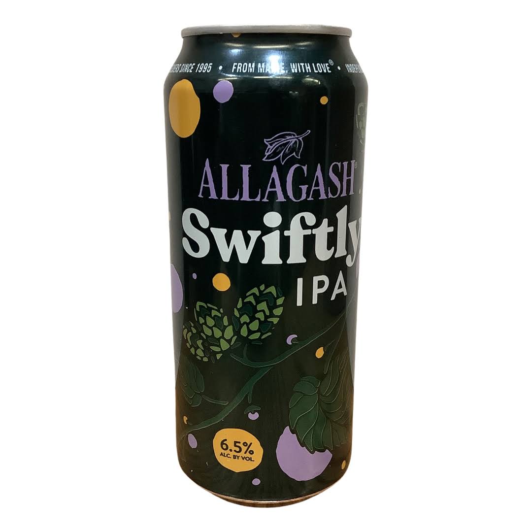 Allagash Beer, IPA, Swiftly - 16 fl oz