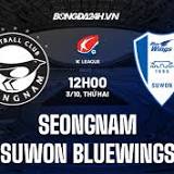 Nhận định Seongnam vs Suwon Bluewings 12h00 ngày 3/10 (VĐQG Hàn Quốc 2022)
