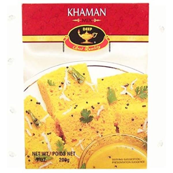 Deep Khaman Instant Mix For Savory Chickpea Cake, 200 G
