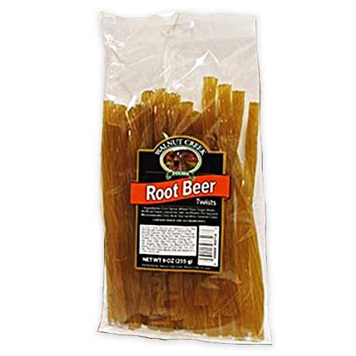 Walnut Creek Root Beer Licorice Twists - 8-oz. Bag