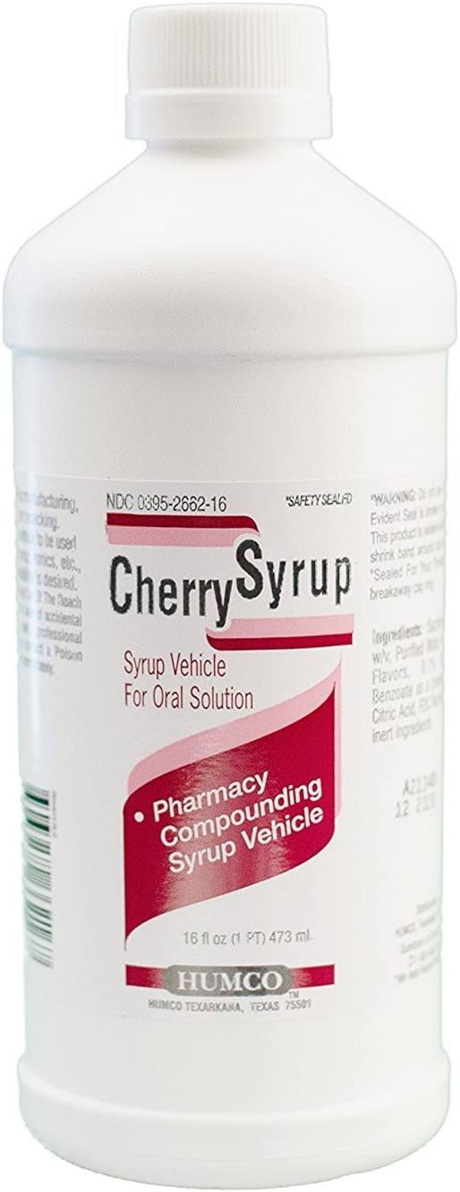 Humco Simple Aspirin Syrup, Cherry, 16oz