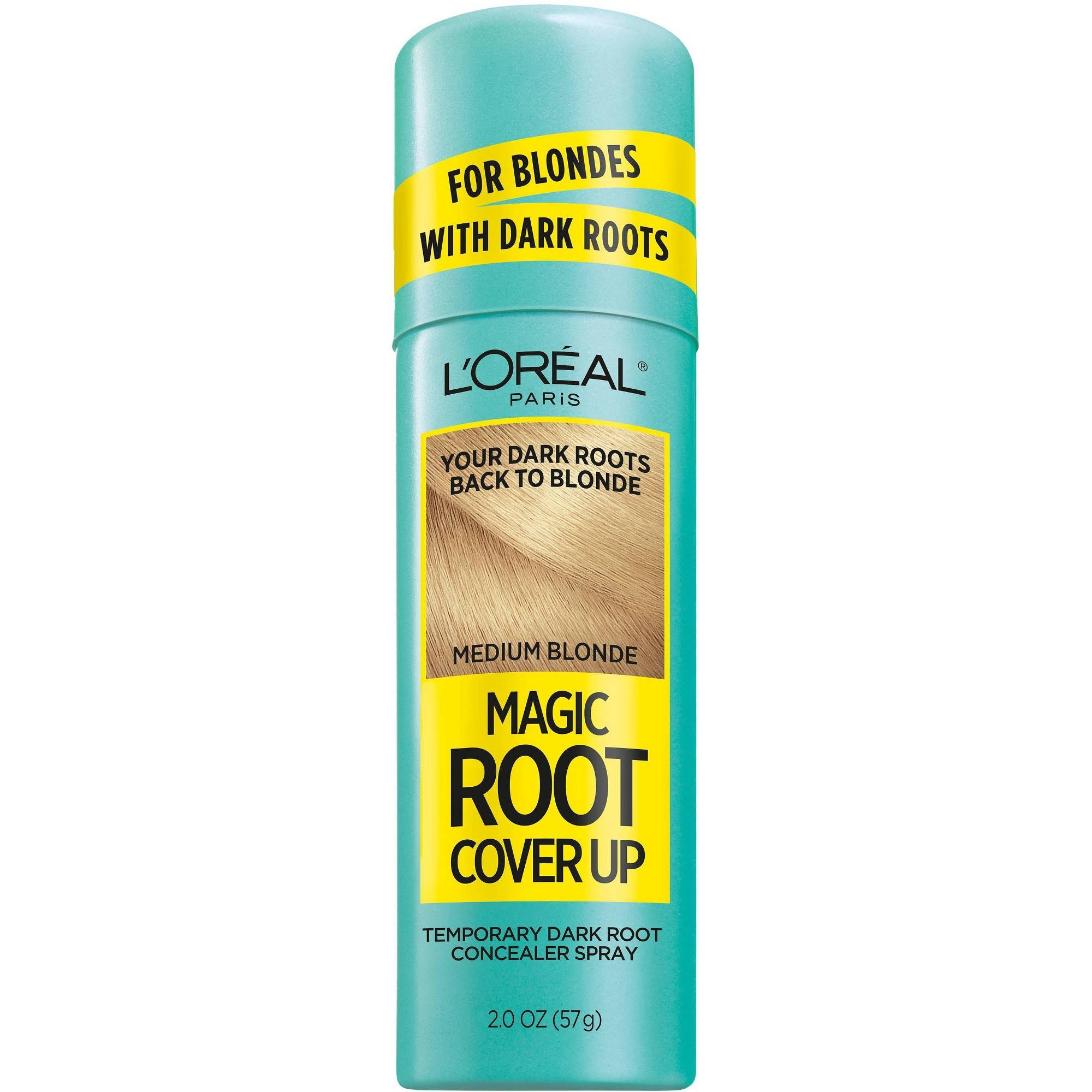 L'oreal Paris Magic Root Cover Up Temporary Dark Root Concealer Spray, Medium Blonde