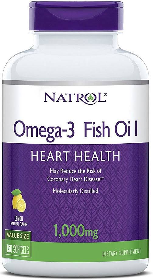 Natrol Omega 3 Fish Oil Dietary Supplement - 150ct