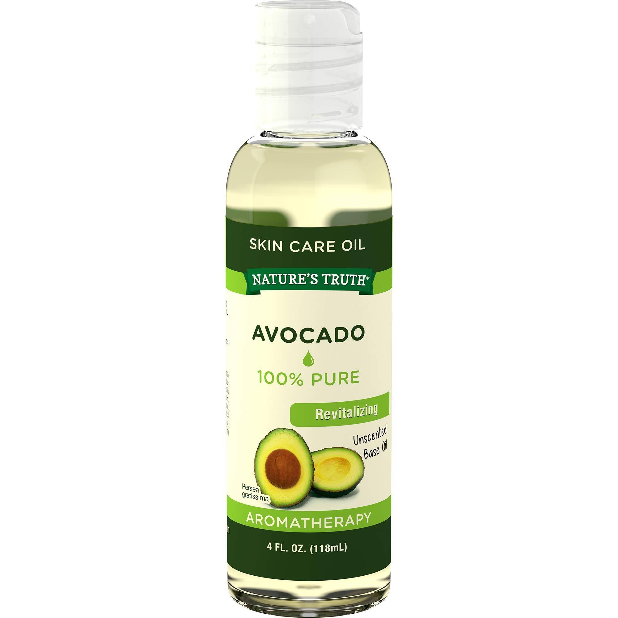 Nature's Truth Aromatherapy Pure Avocado Unscented Base Oil - 4oz