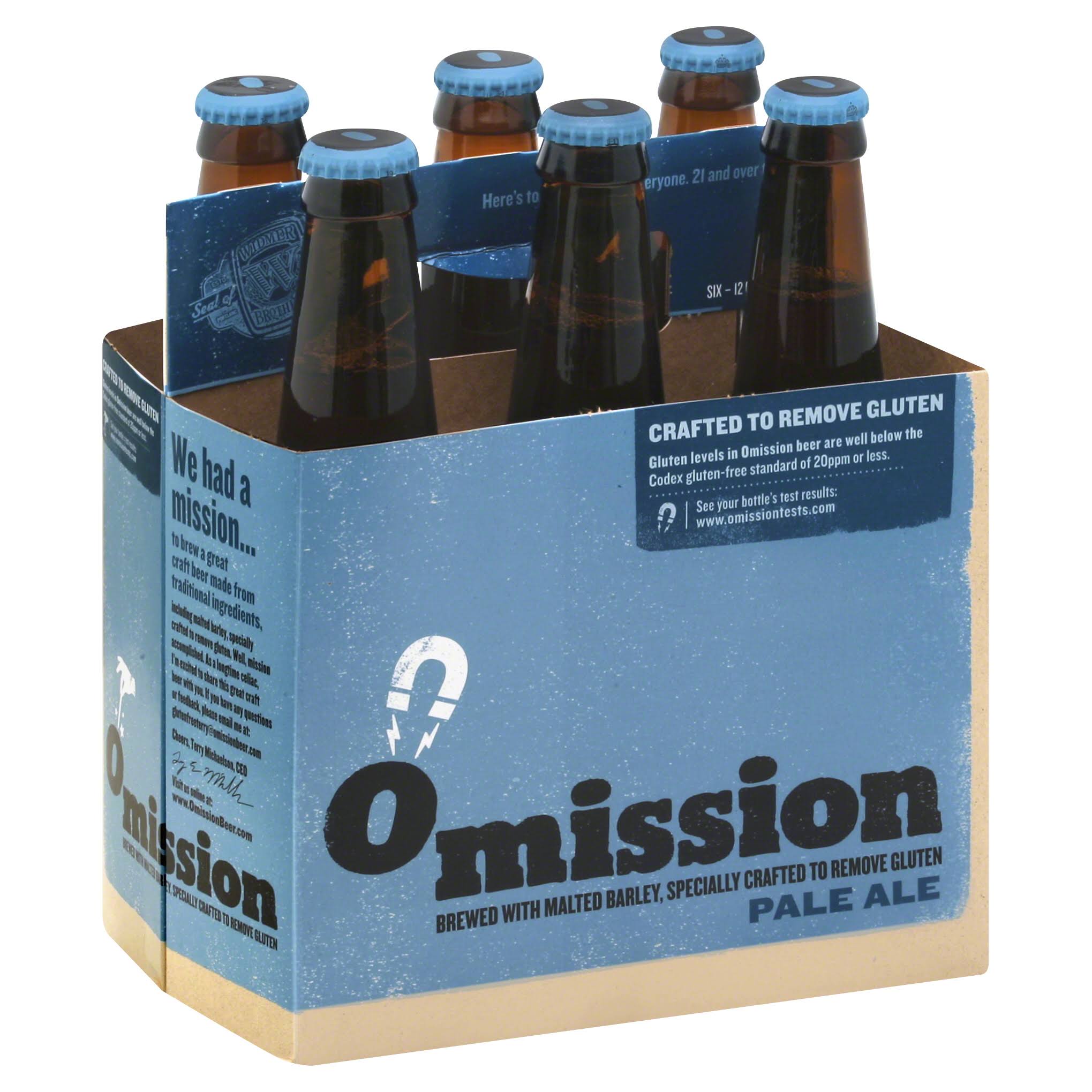 Omission Pale Ale - 6 pack, 12 fl oz bottles
