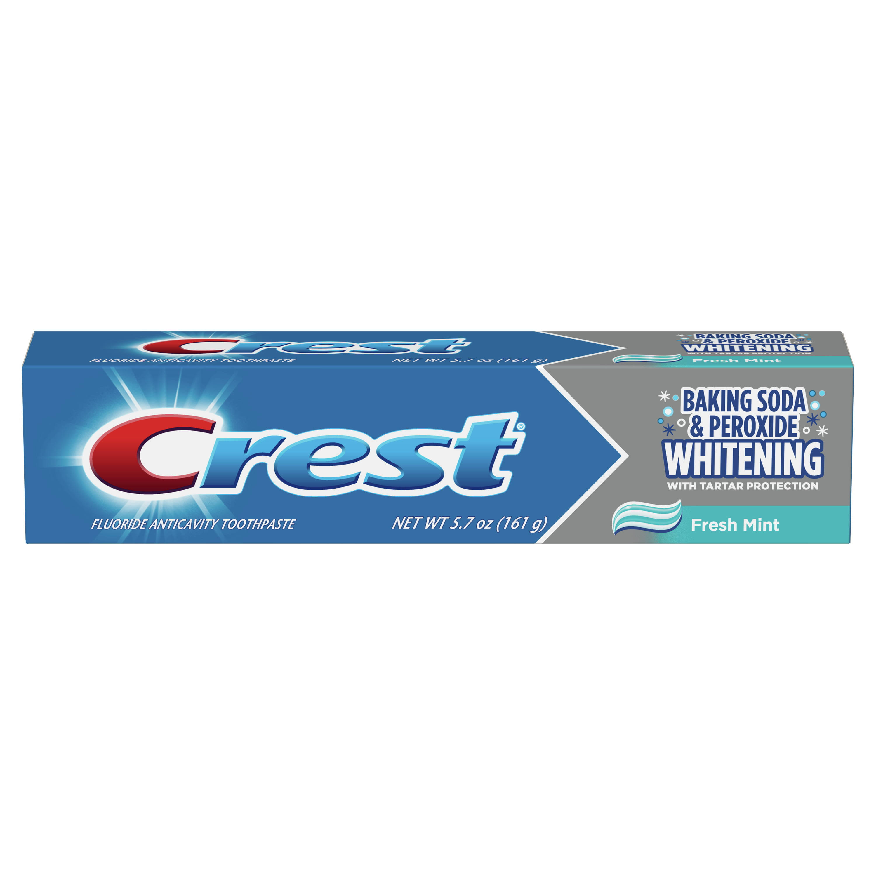 Crest Toothpaste, Flouride Anticavity, Fresh Mint - 5.7 oz