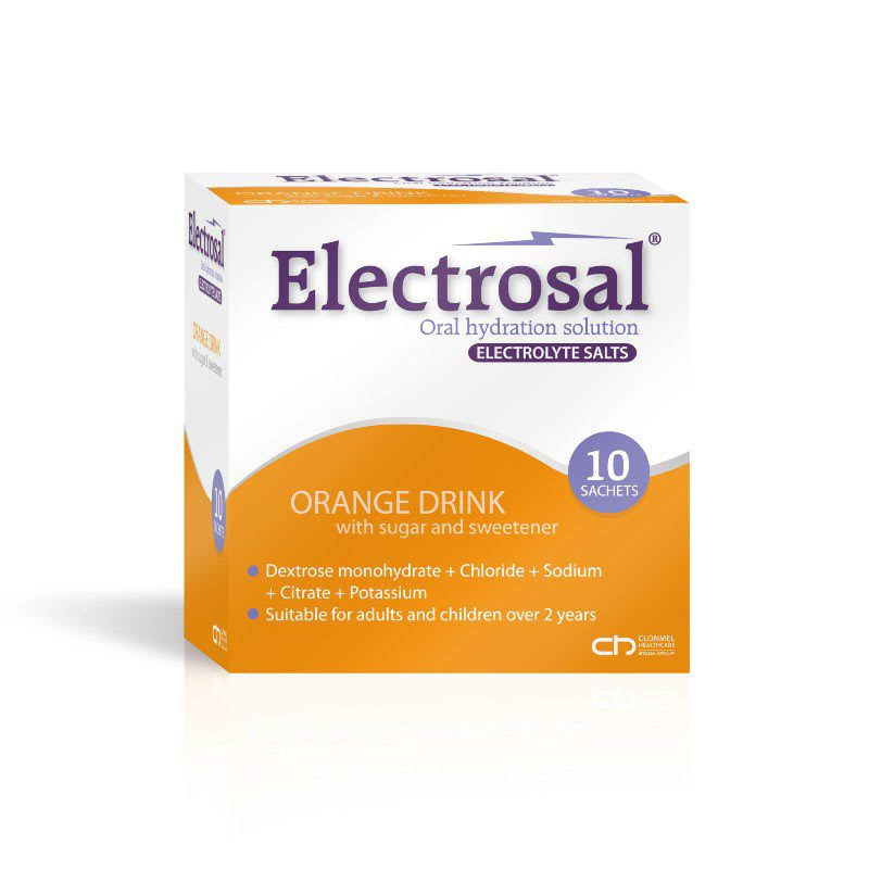 Electrosal Oral Hydration Solution Orange 10