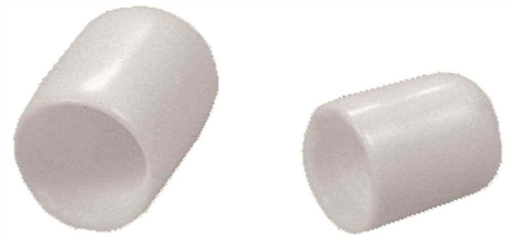 ClosetMaid 71016 Large and Small Closet Pole End Caps for Wire Shelving