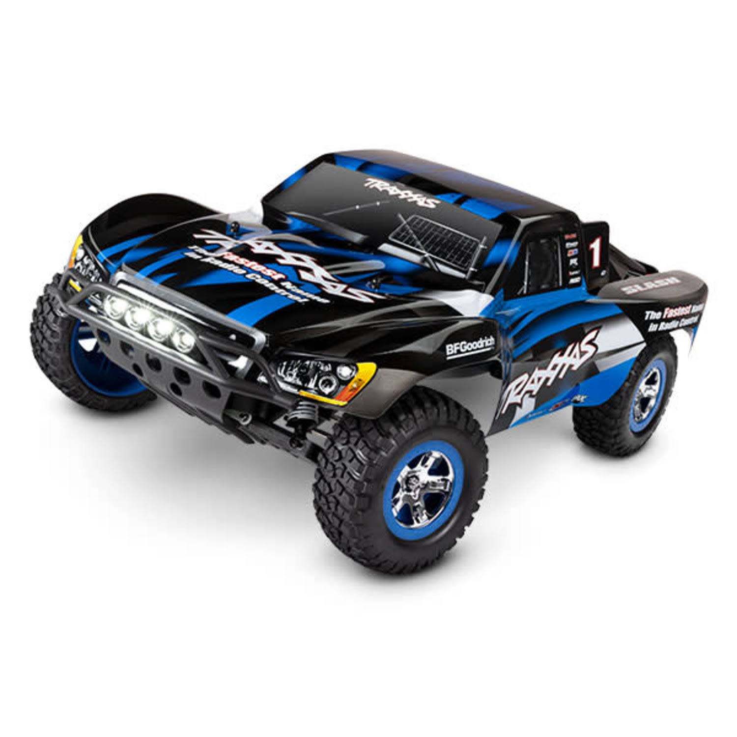Traxxas 1/10 Slash 2WD RTR Short-Course Race Truck with Lights - Blue
