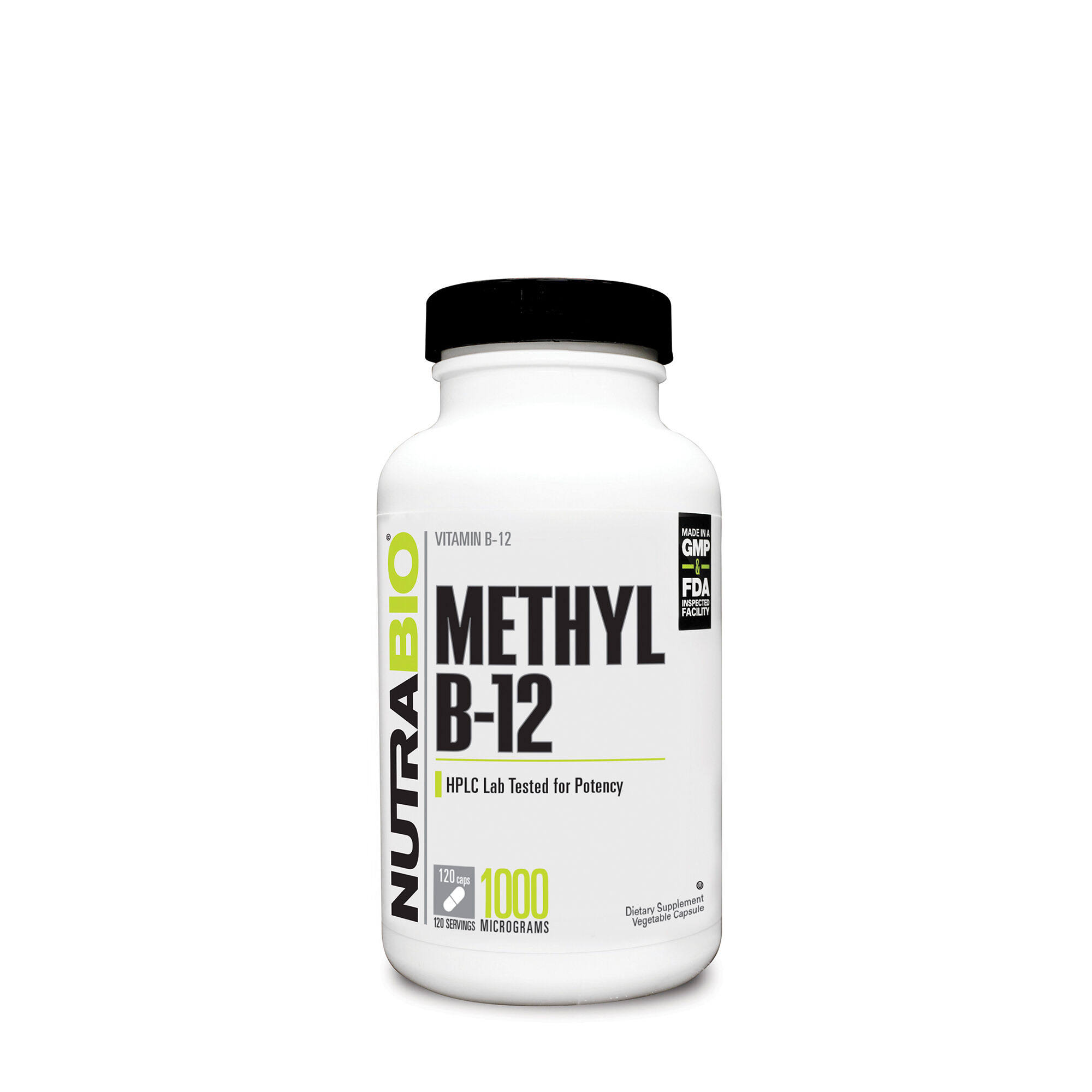 Nutrabio Methyl B-12 Supplements - 120ct