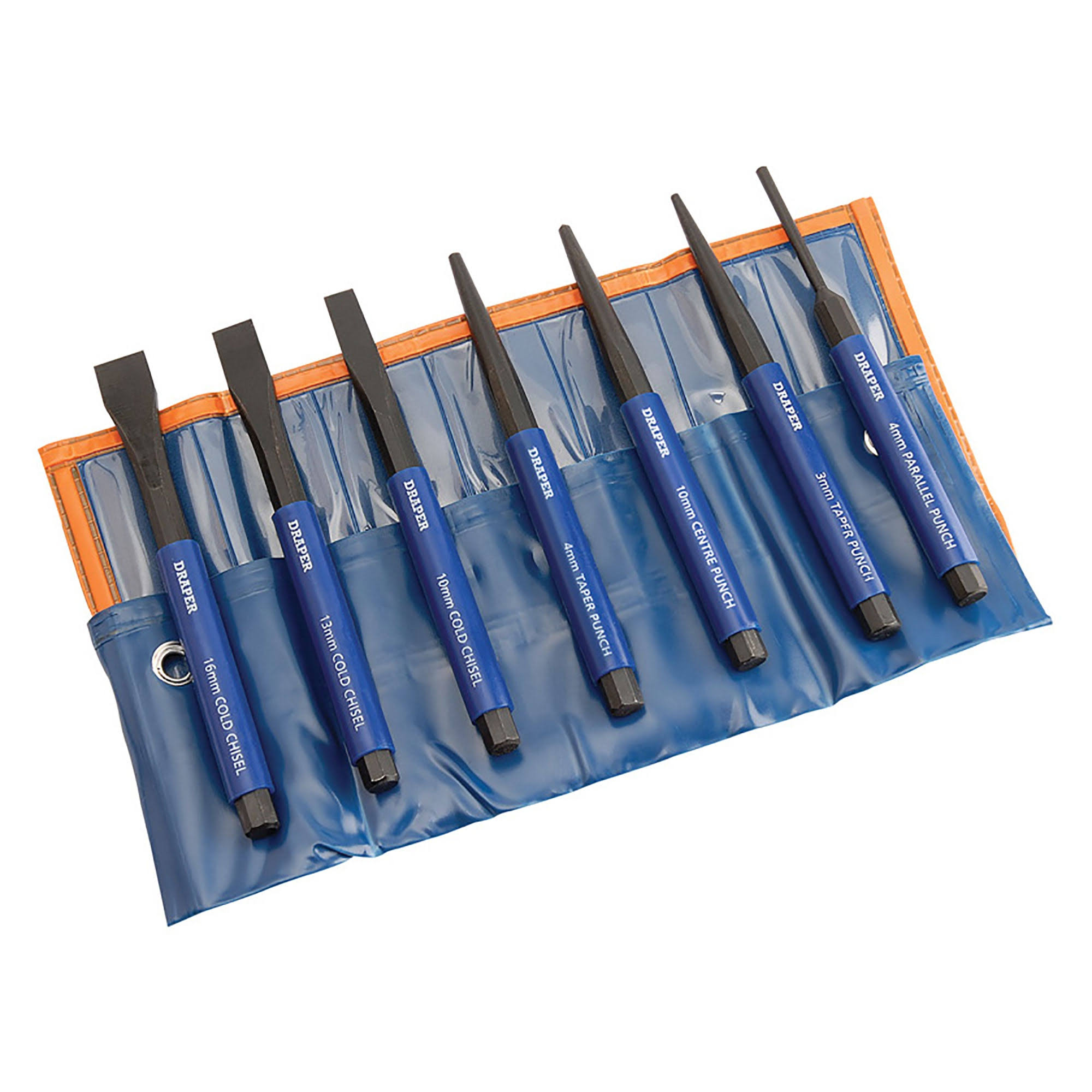 Draper - 23187 Chisel and Punch Set (7 Piece)