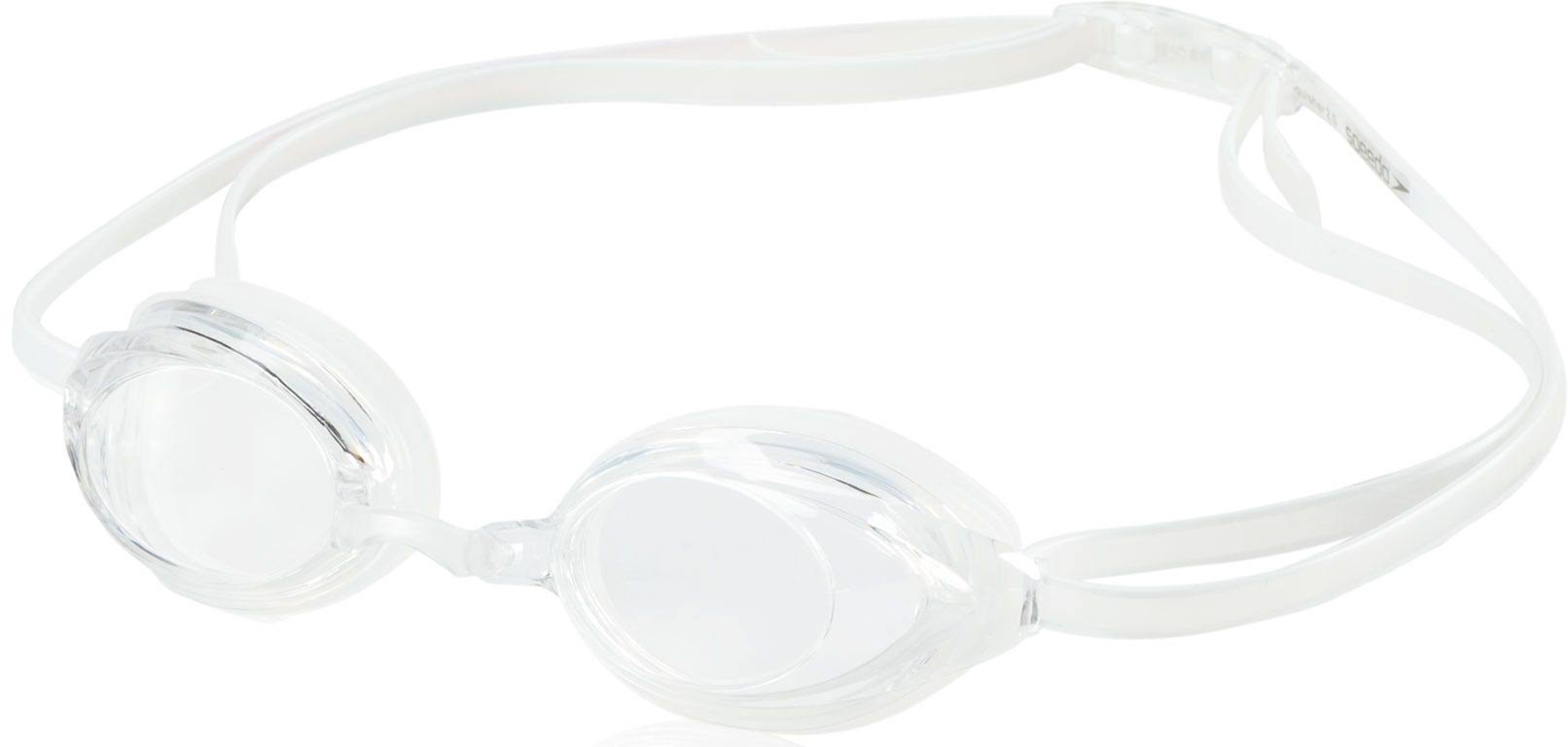 Speedo Jr. Vanquisher 2.0 Goggle - Clear | Silicone - Swimoutlet.com