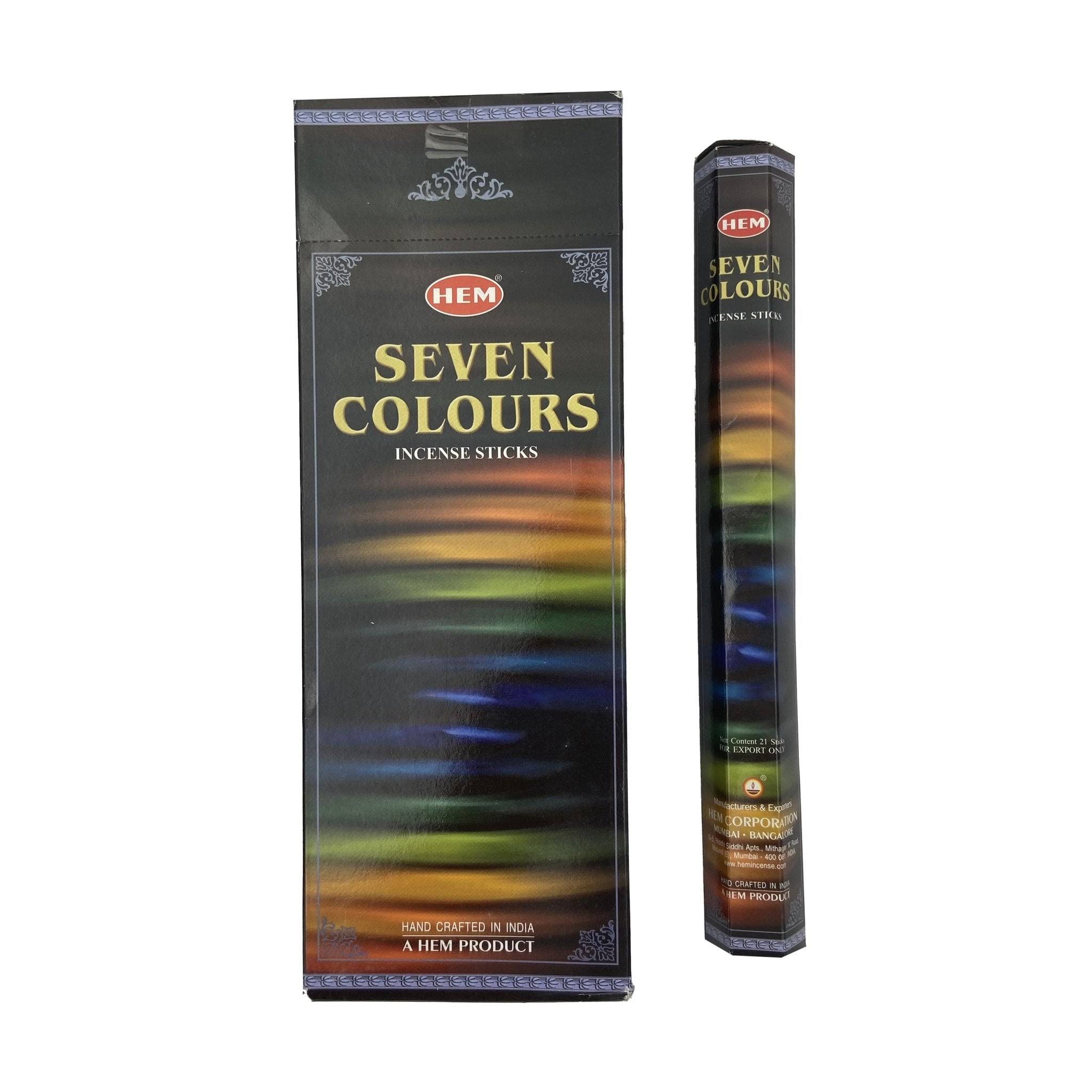 Hem 7 Colors Incense Sticks