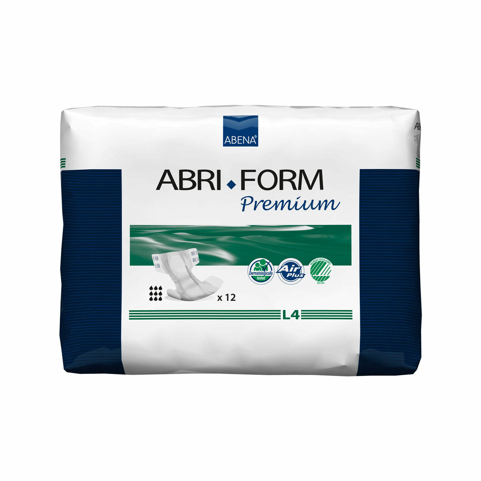 Abena Abri-Form Premium Briefs - Large, x12
