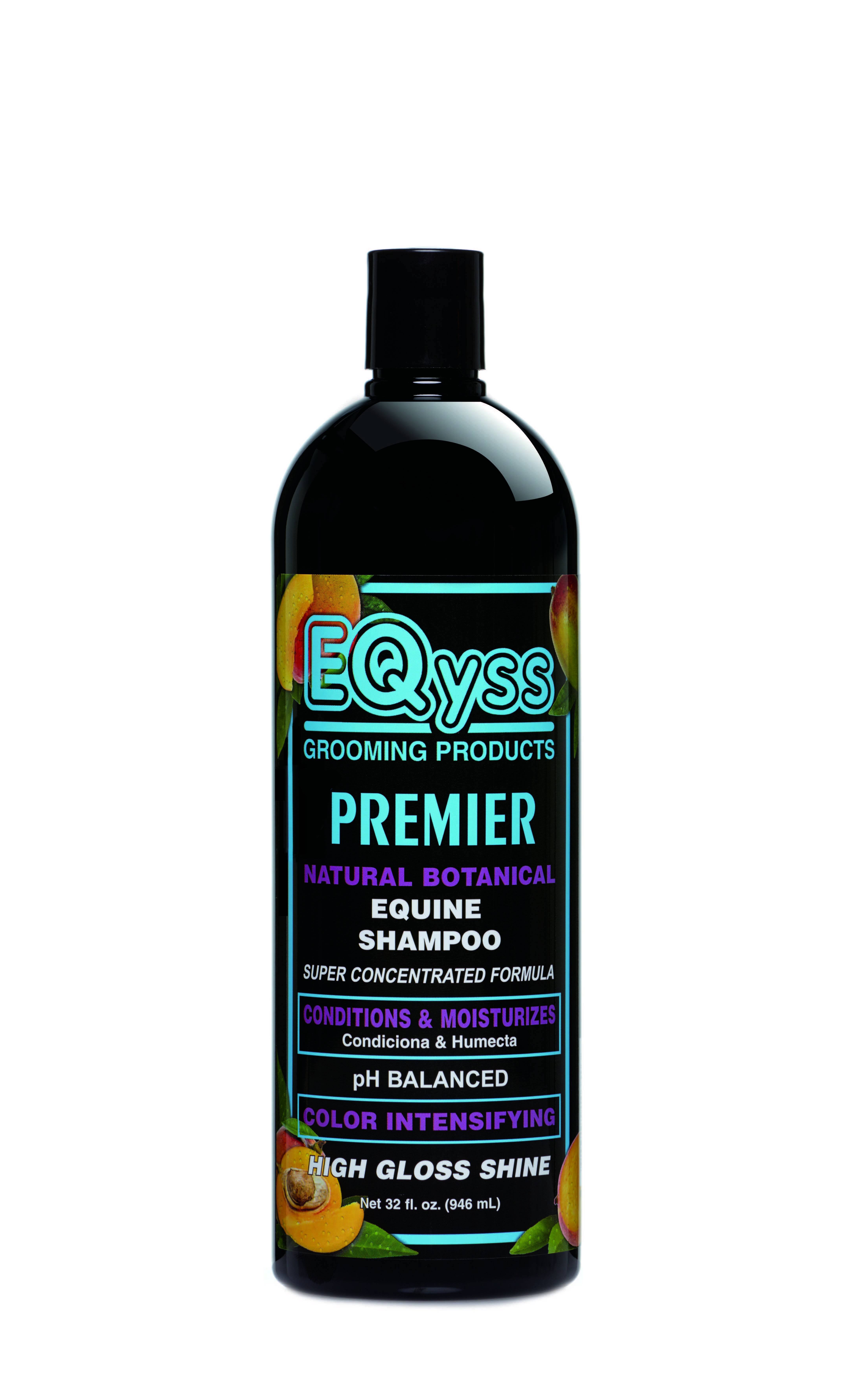 EQyss Premier Natural Botanical Equine Shampoo - 32oz