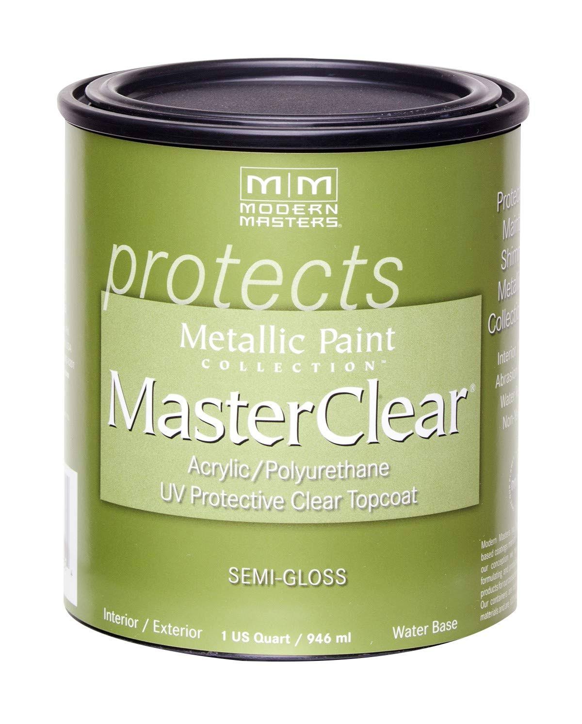 Modern Masters Metallic Paint - Master Clear, Semi-Gloss, 946ml