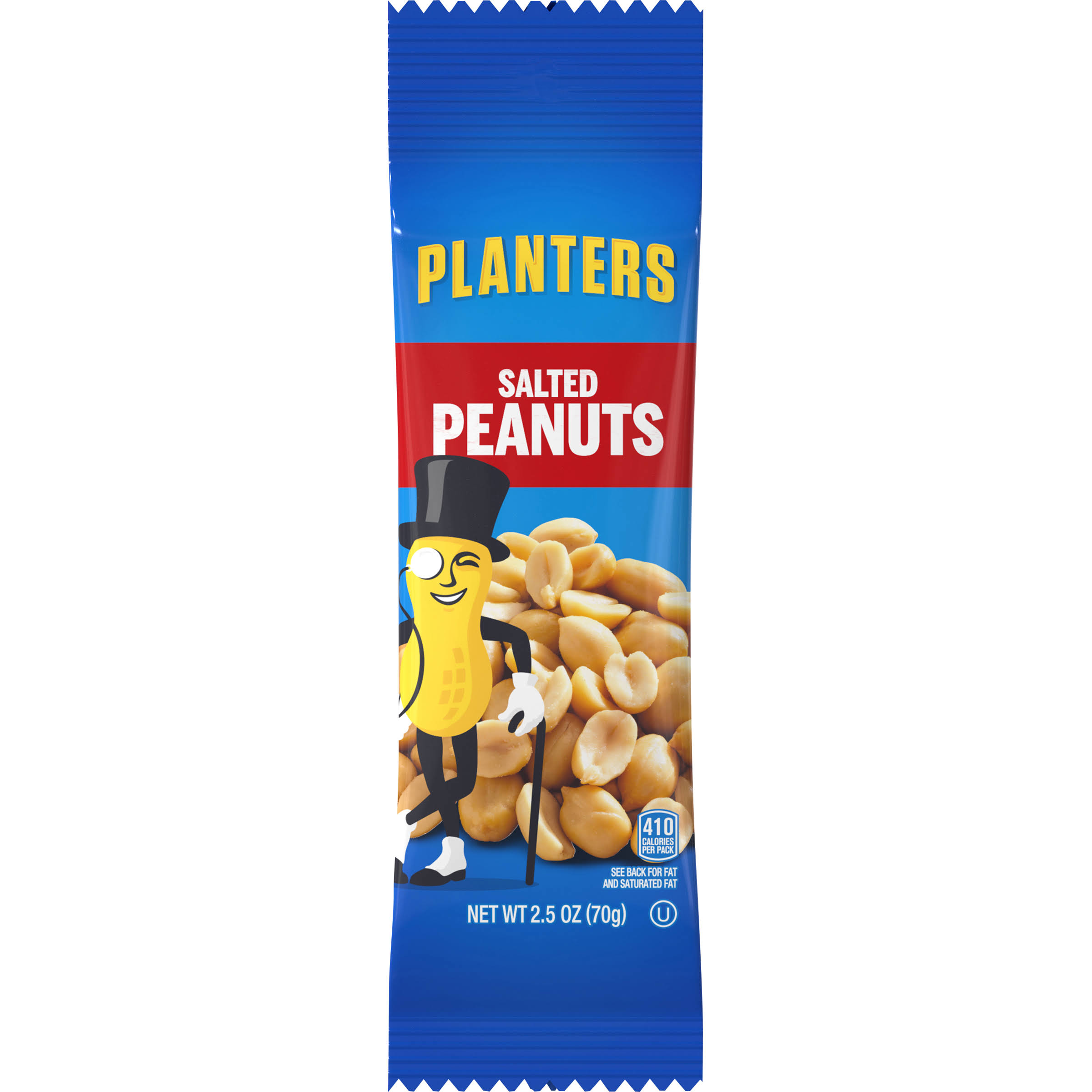 Liberty Distribution 113813 Planters Salted Peanuts - 2.5oz, 15 Count