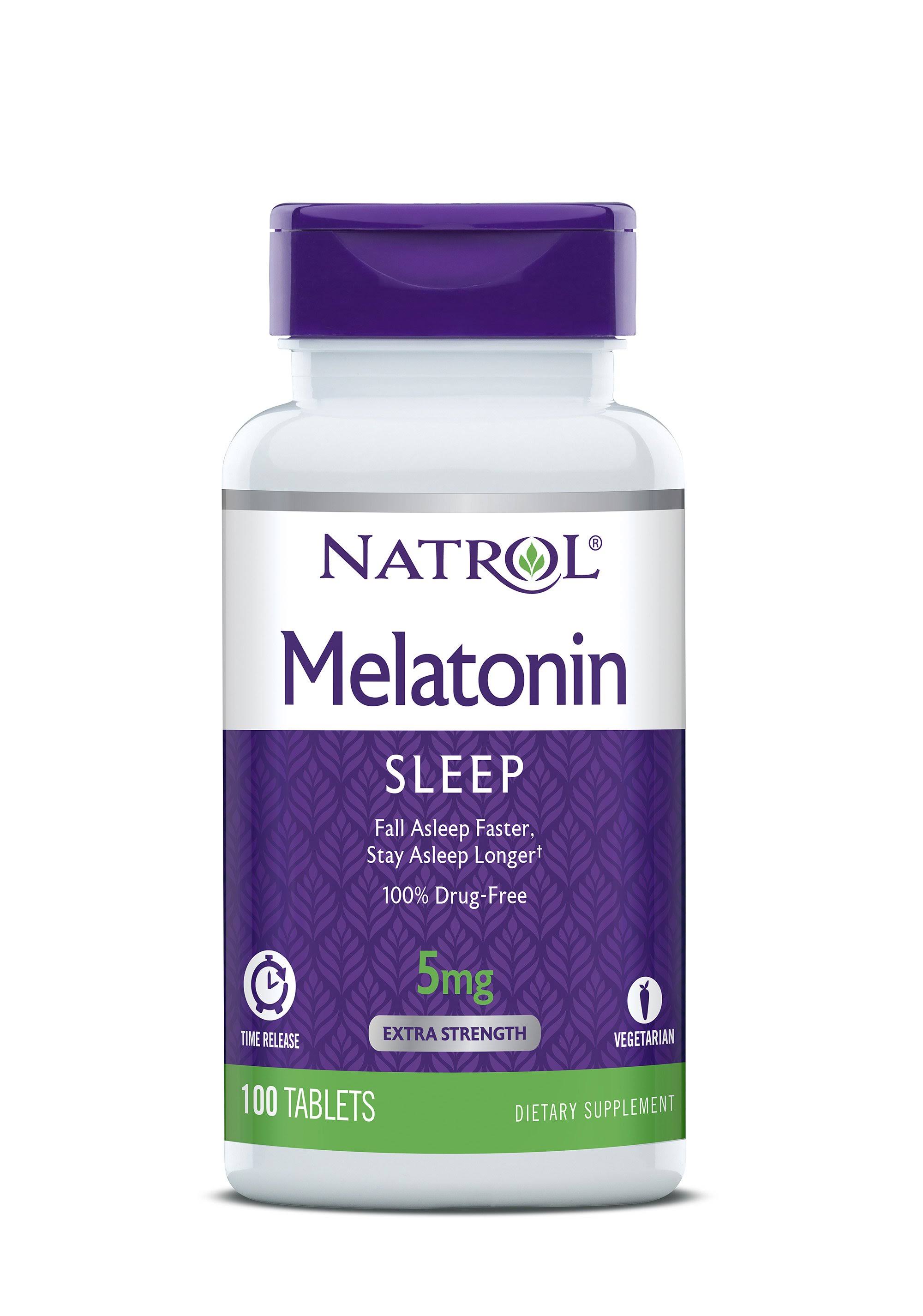 Natrol Melatonin 5mg Time Release - 100 Tablets