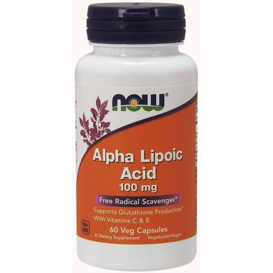 Now Foods Alpha Lipoic Acid - 100mg, x60