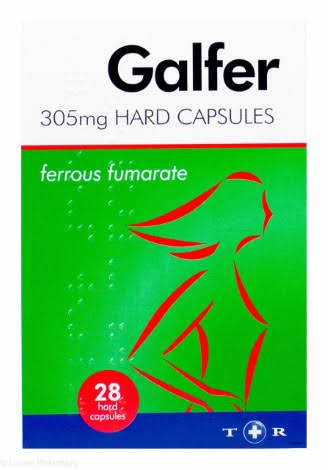 Galfer Iron Supplement 28 - Hard Tablets