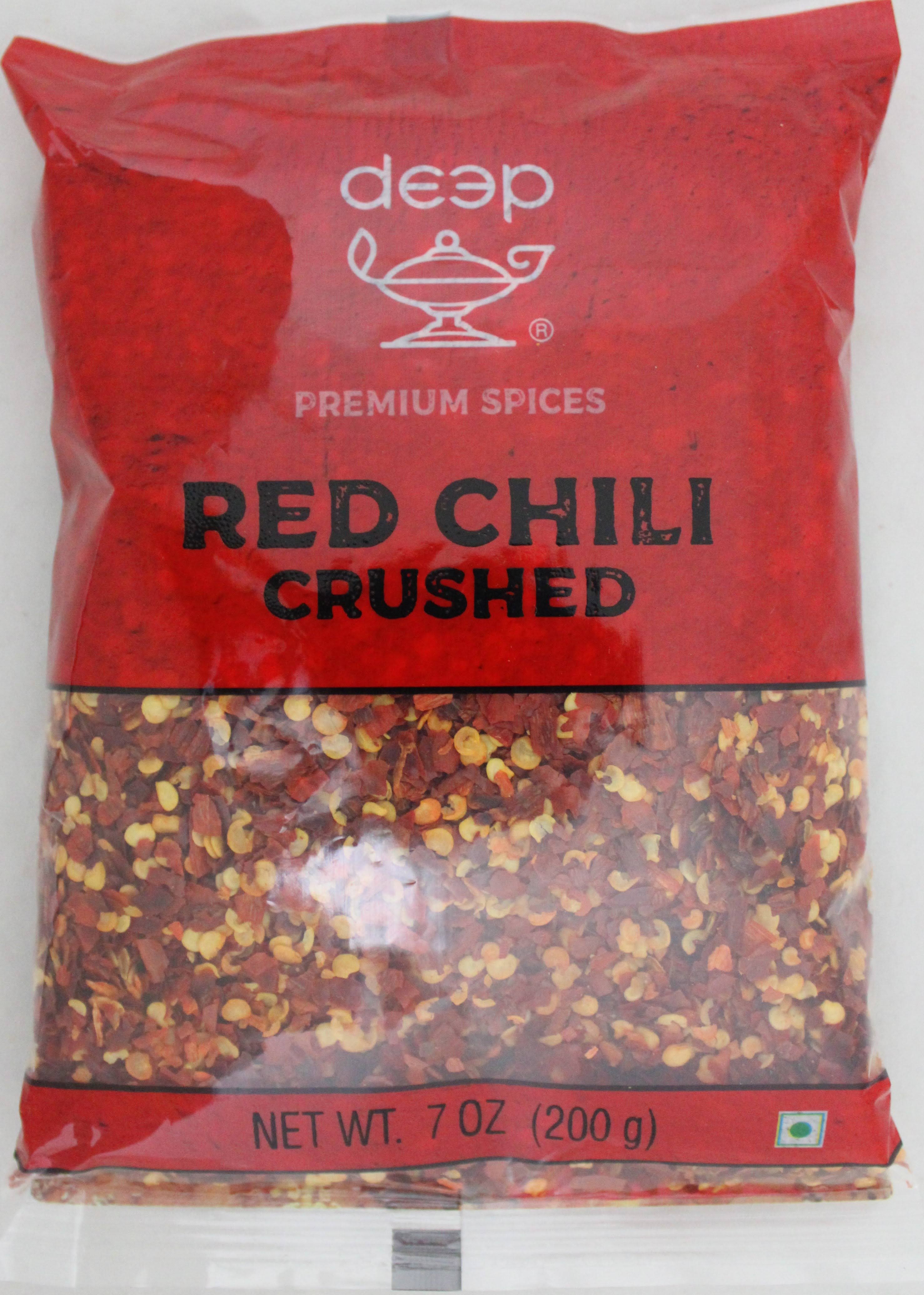 Deep Red Chilli Crushed - 7 oz