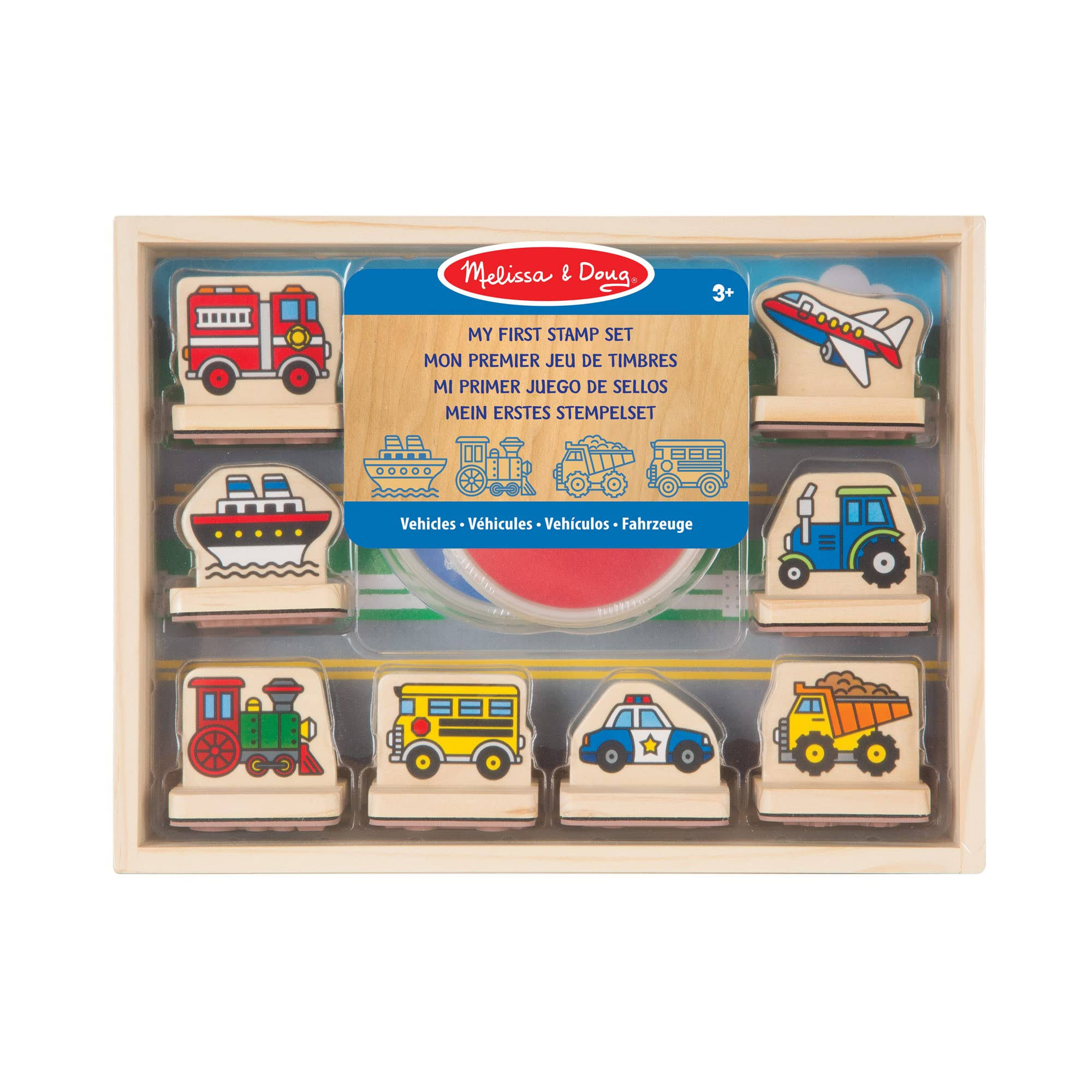 Melissa and Doug My First Wooden Stamp Set