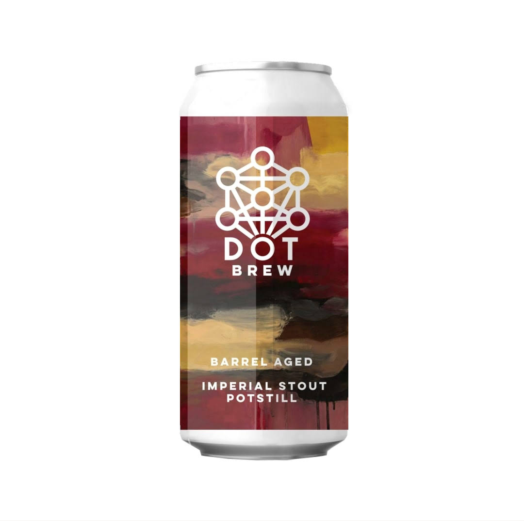 Dot Brew- Imperial Stout Pot Still 12% ABV 440ml Can