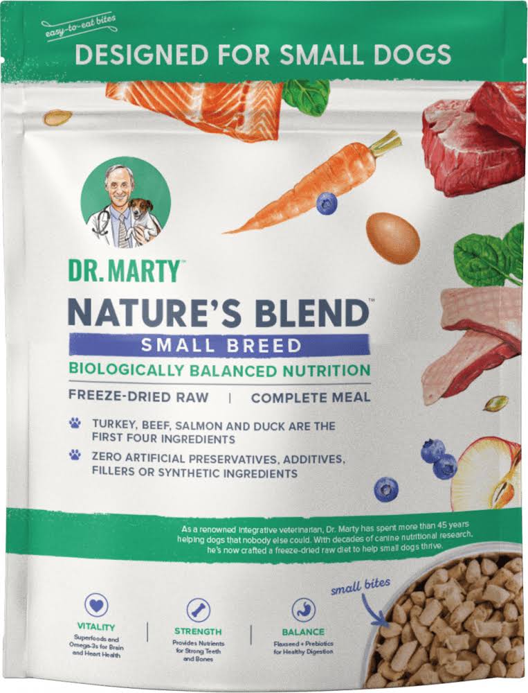 Dr. Marty Nature's Blend Small Breed Freeze-Dried Raw Dog Food 16oz