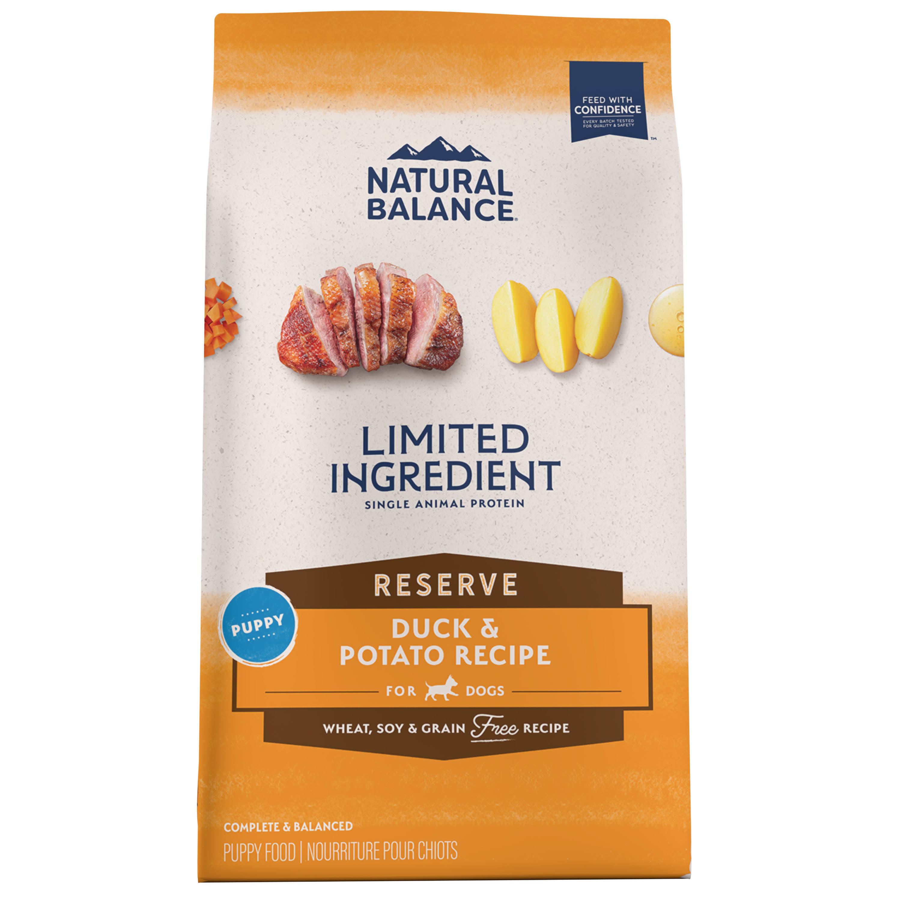 Natural Balance L.I.D. Limited Ingredient Diets Grain Free Duck & Potato Formula Puppy Dry Dog Food