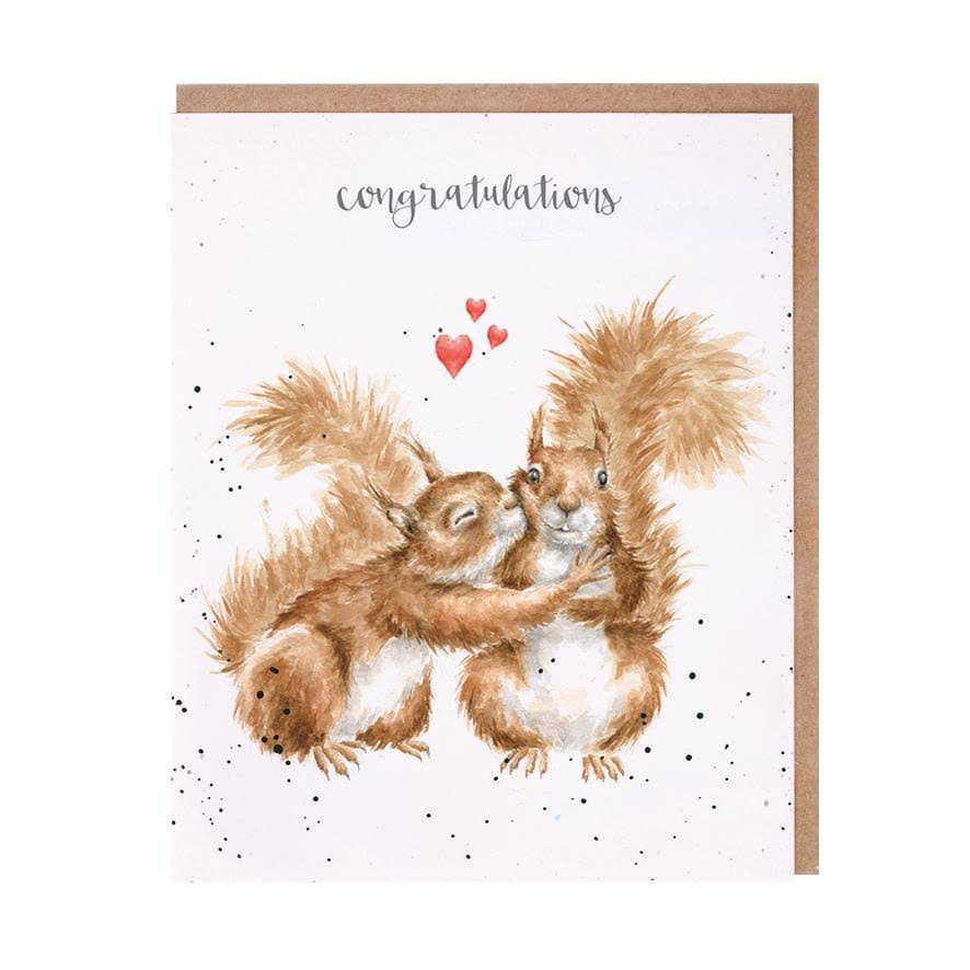 Nuts About Each Other Card 5 x 7in