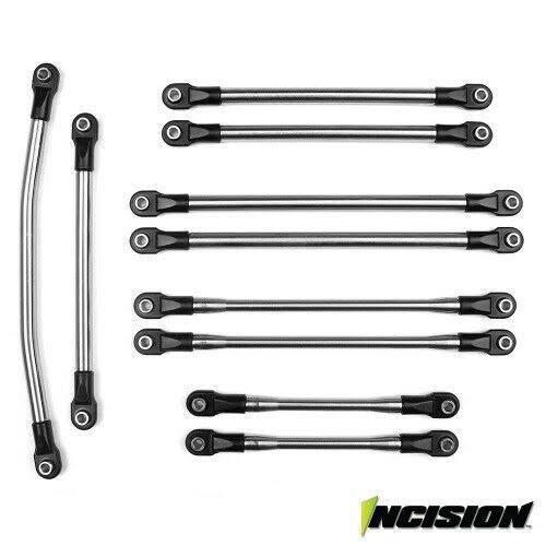 Vanquish IRC00070 Incision Stainless Steel Link Kit (10pieces) Axial SCX10 II