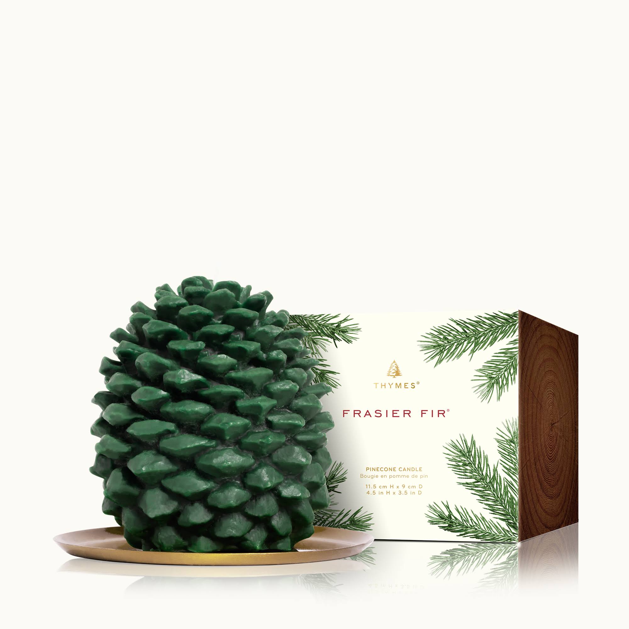 Thymes Frasier Fir Pinecone Candle - Petite