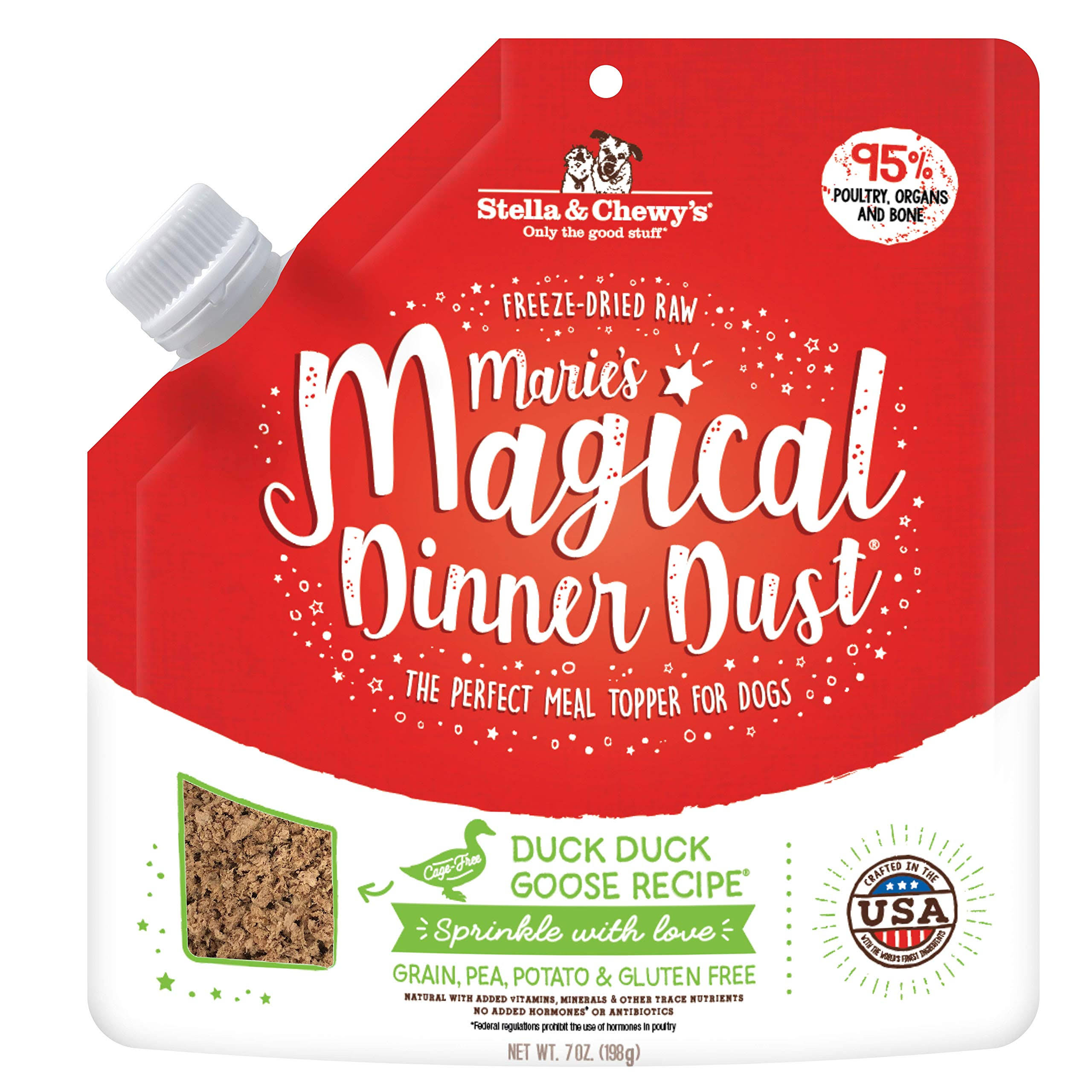 Stella & Chewy's Marie's Magical Dinner Dust Duck Duck Goose - 7 oz