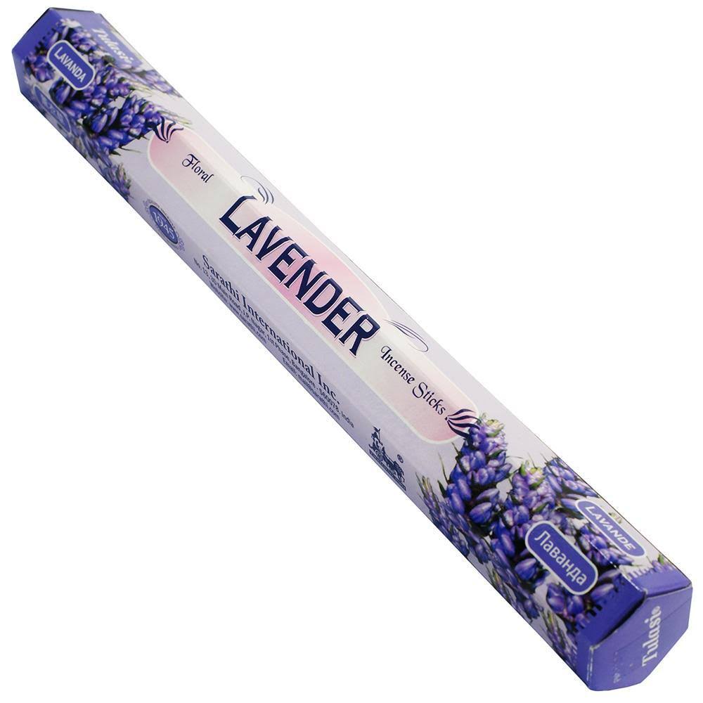 Tulasi Hex Incense - Lavender, 20pk