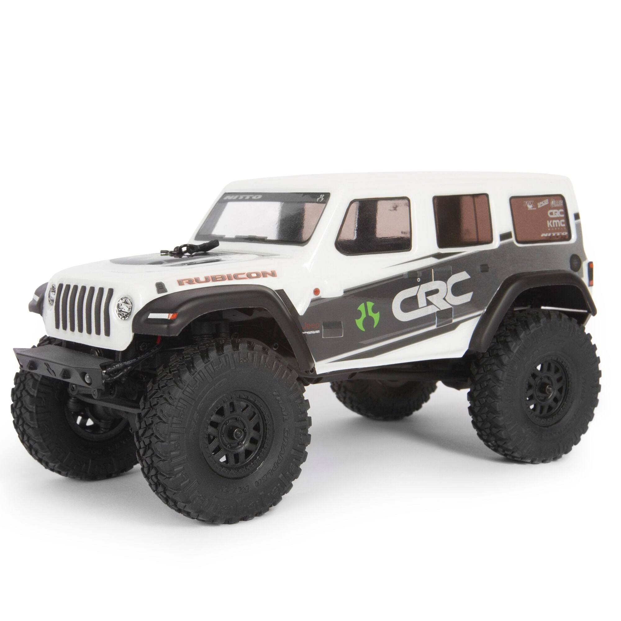 Axial AXI00002V2T1 SCX24 2019 Jeep Wrangler JLU CRC 1/24 4WD RTR Wht