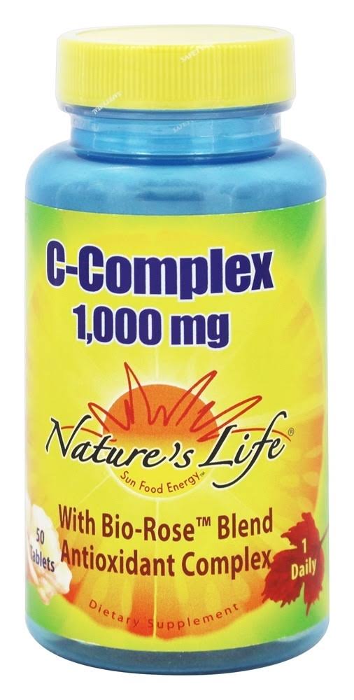 Nature's Life C-Complex Dietary Supplement - 1000mg, 50ct