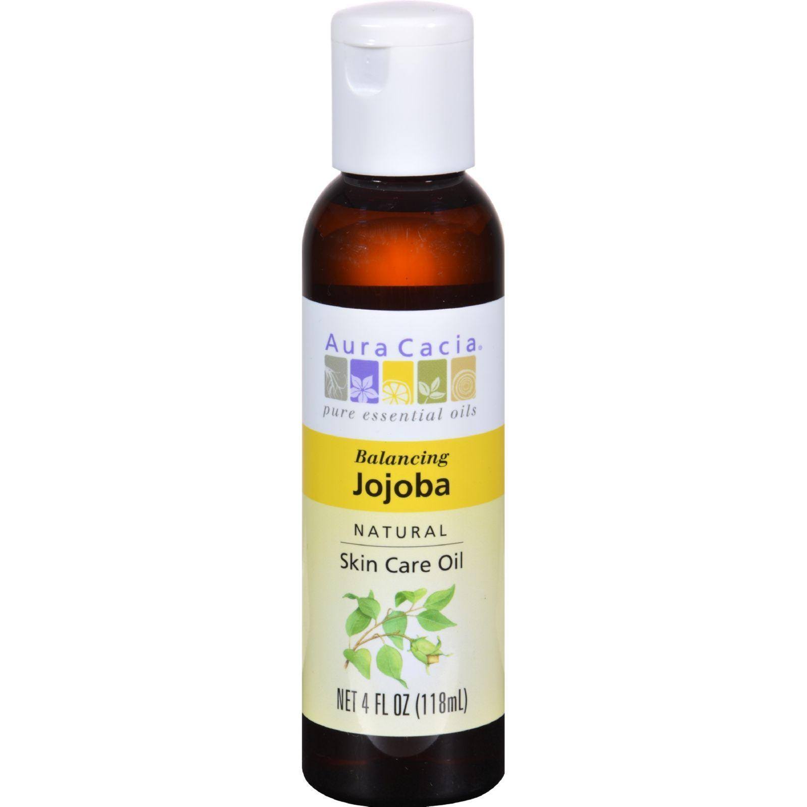 Aura Cacia Natural Skin Care Oil - Jojoba, 4oz