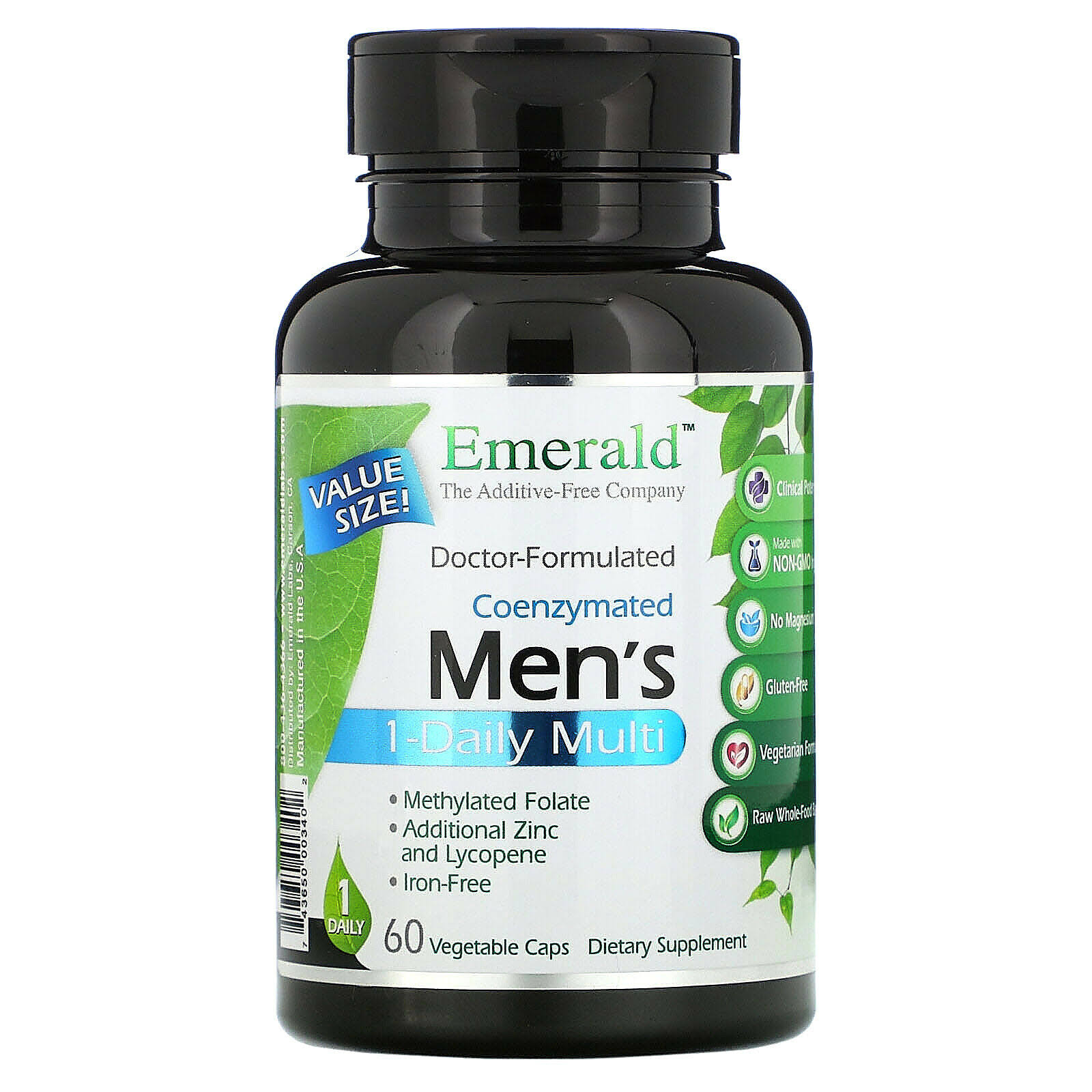 Emerald Laboratories Men's Multi Vit-A-Min - 60 Vegetable Capsules