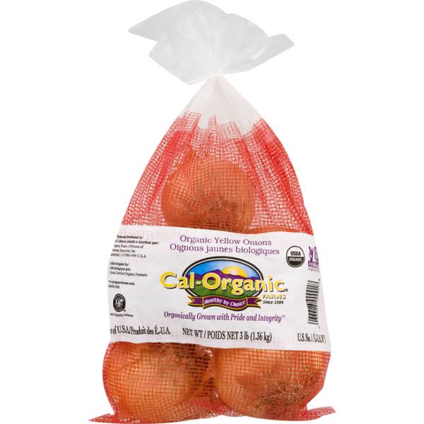 Organic Onion - Yellow, 3lb