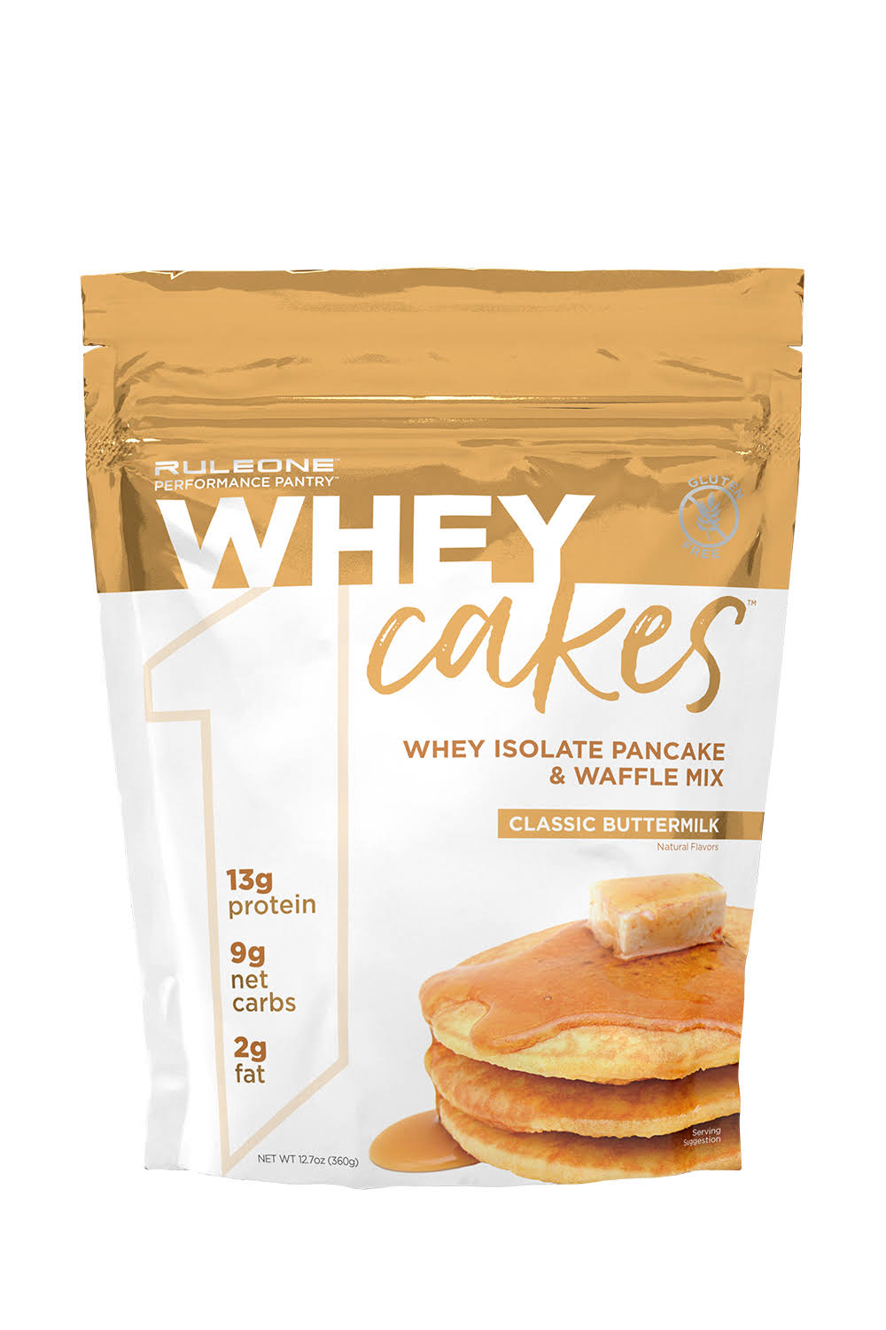 Rule 1 Whey Cakes Classic Buttermilk 12 Serves